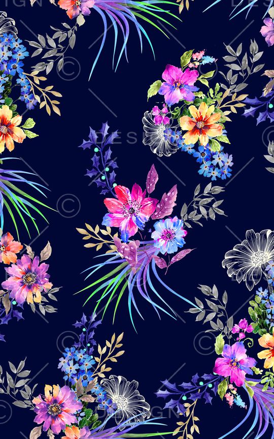 小碎花印花华亿平台图片