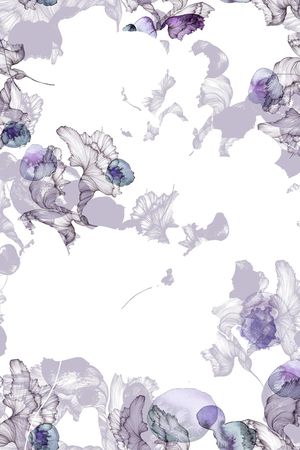 抽象男装印花华亿平台图片