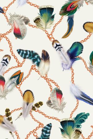 动物花卉印花华亿平台图片