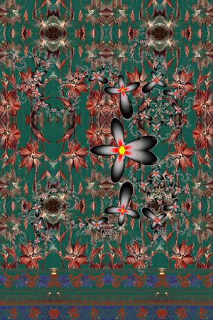 民族风印花华亿平台图片