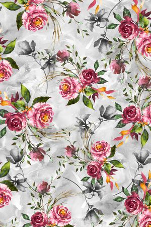 小碎花印花华亿平台图片