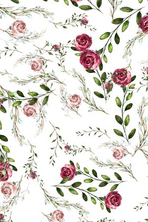 黑底花卉印花华亿平台图片