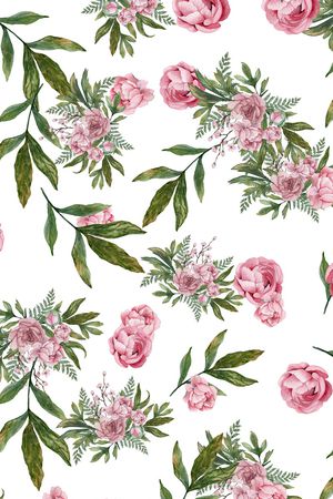 黑底花卉印花华亿平台图片