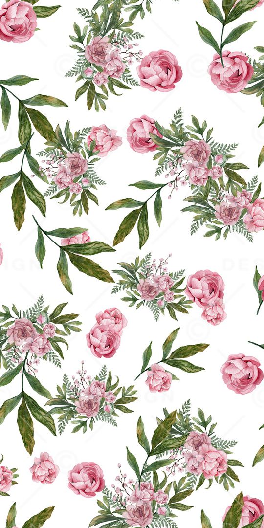 黑底花卉印花华亿平台图片