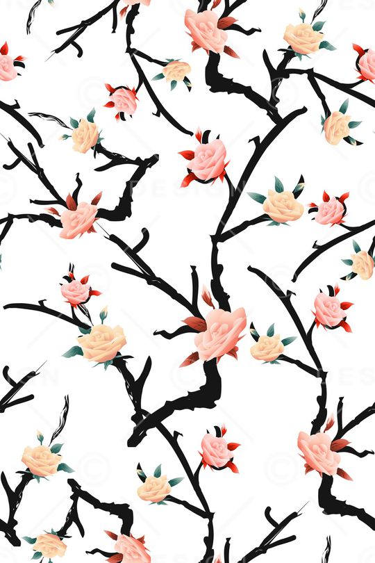 古典花纹印花华亿平台图片