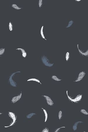 羽毛印花华亿平台图片