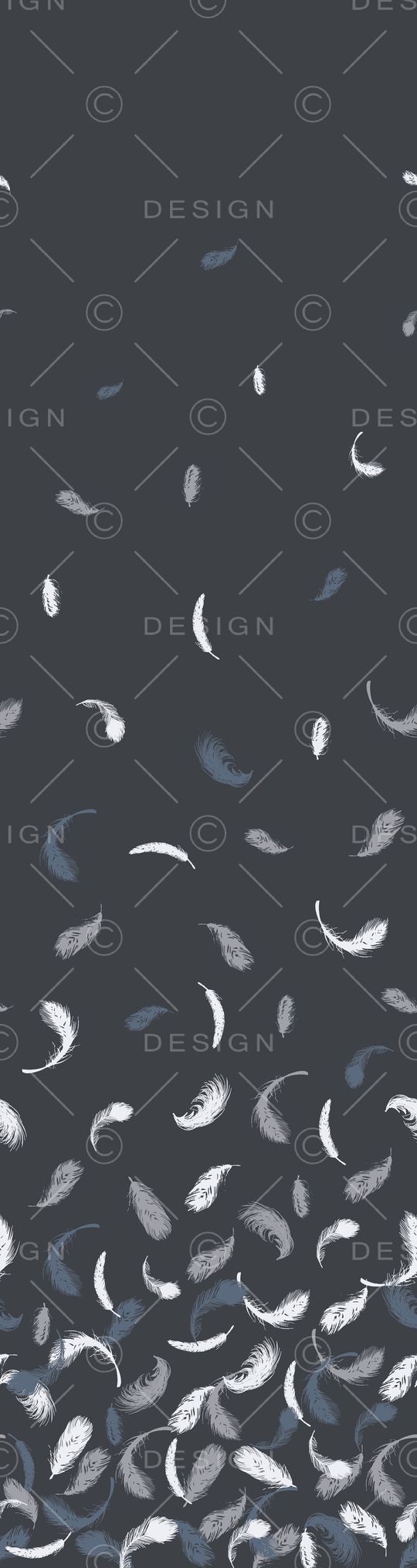 羽毛印花华亿平台图片