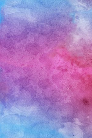 水彩花卉印花华亿平台图片