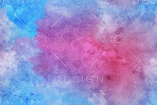 水彩花卉印花华亿平台图片