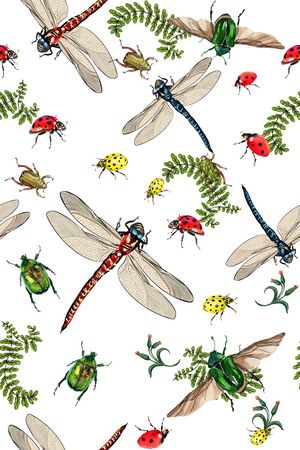 昆虫印花华亿平台图片