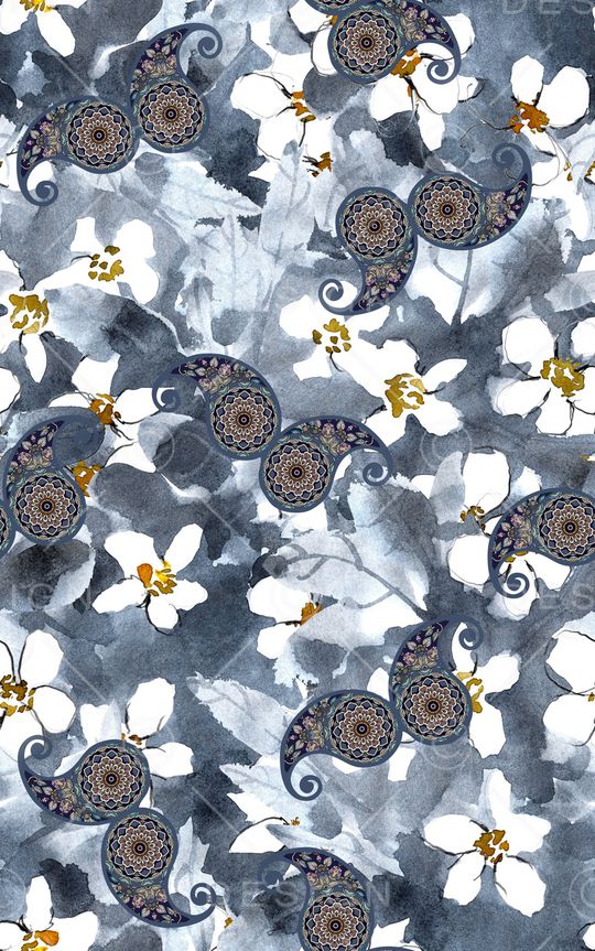 民族风印花华亿平台图片