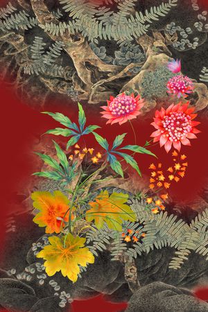 数码华亿平台印花华亿平台图片