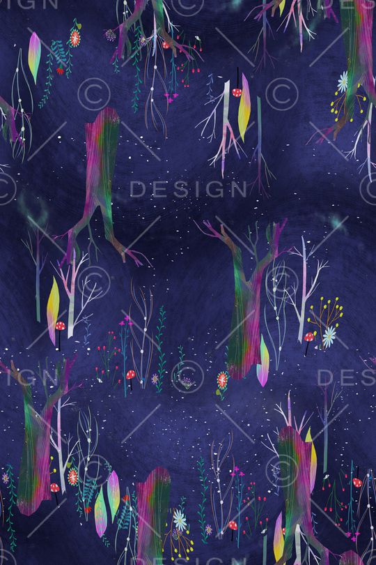 植物印花华亿平台图片