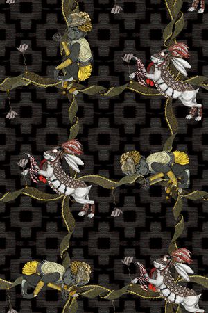 休闲印花华亿平台图片