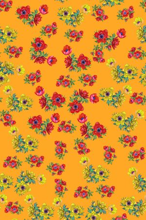 小碎花印花华亿平台图片