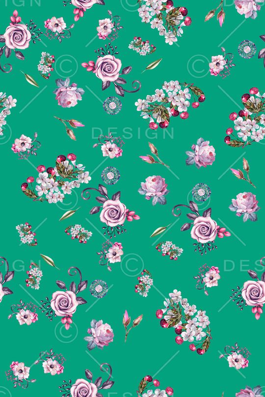 小碎花印花华亿平台图片