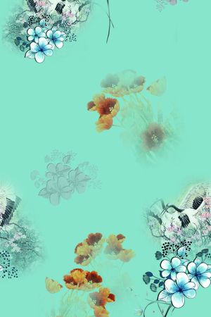 郁金香印花华亿平台图片