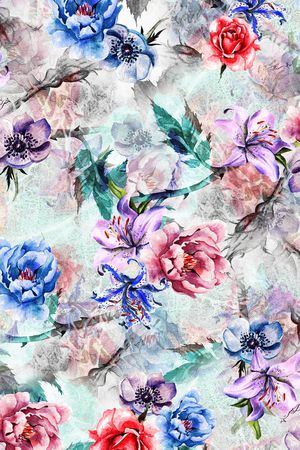 素雅印花华亿平台图片