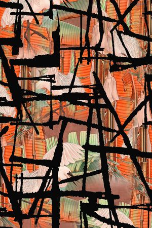 仙鹤印花华亿平台图片