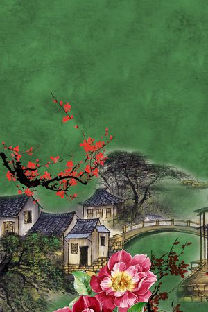 梅花印花华亿平台图片