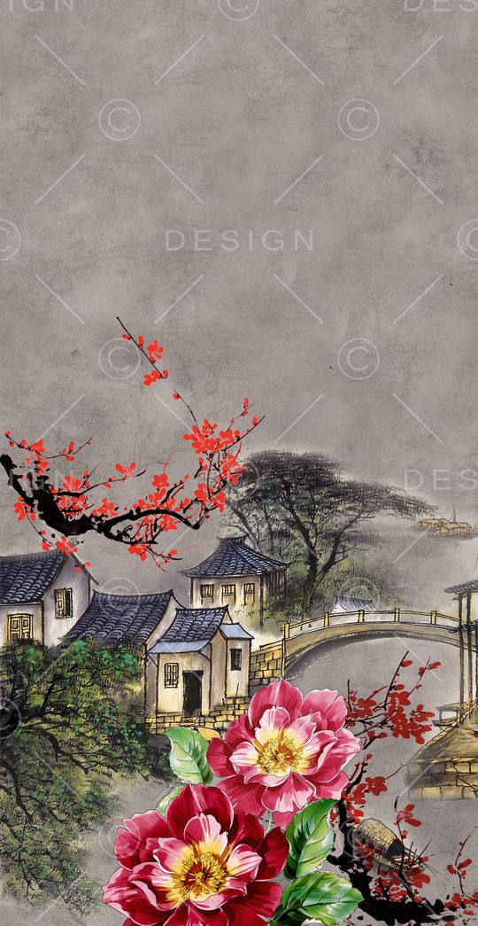 梅花印花华亿平台图片