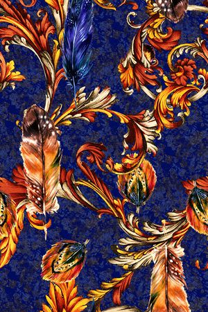 民族风印花华亿平台图片