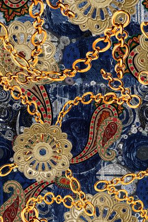 民族风印花华亿平台图片