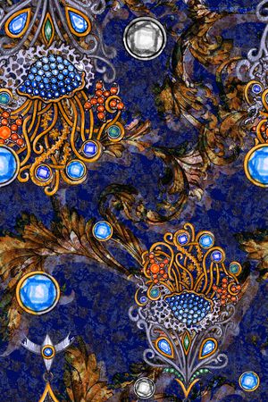 民族风印花华亿平台图片