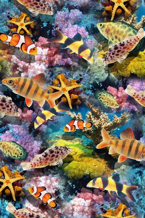 抽象印花华亿平台图片