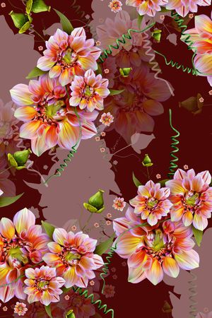 数码华亿平台印花华亿平台图片