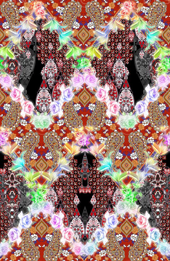 格子印花华亿平台图片