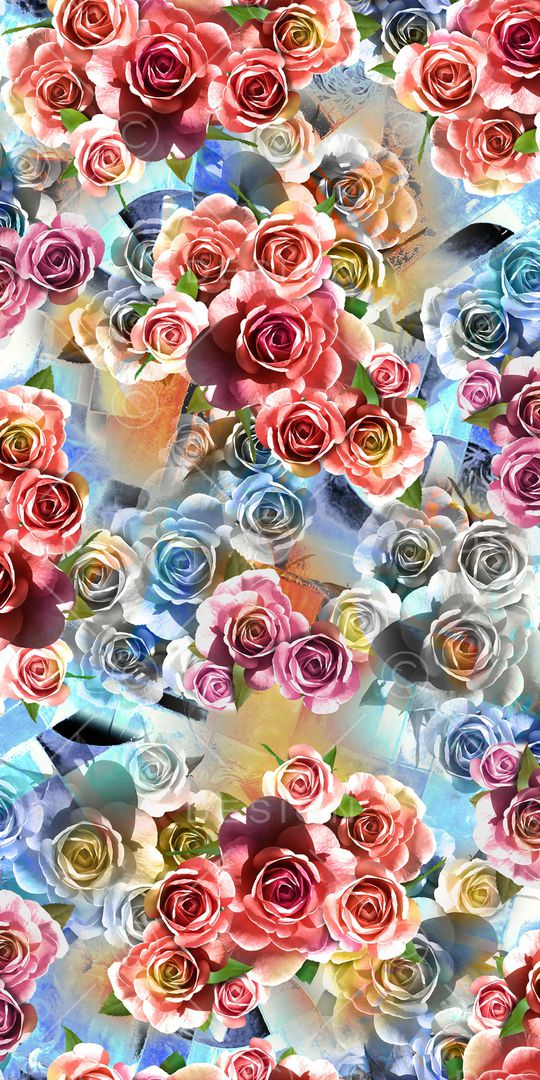 抽象印花华亿平台图片