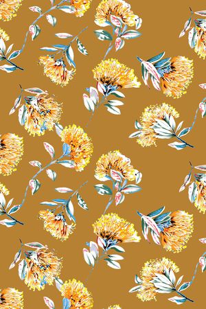 春夏华亿平台印花华亿平台图片