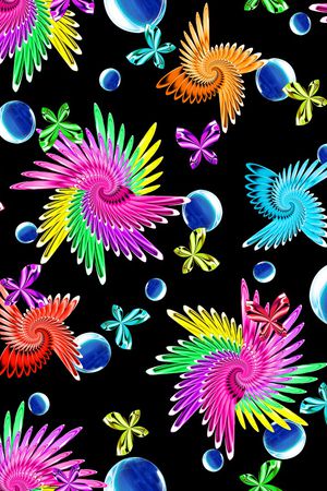 时尚潮流印花华亿平台图片