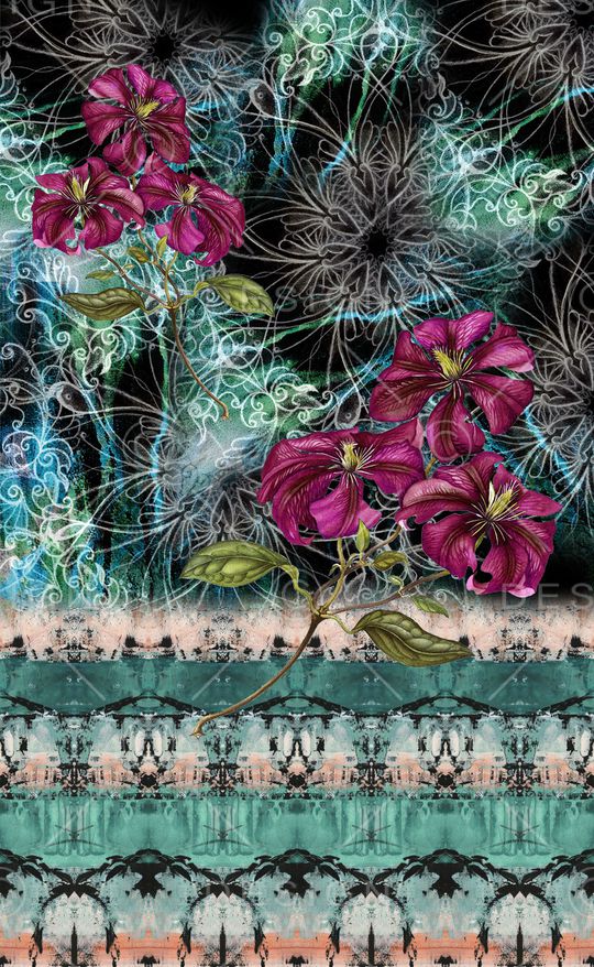 民族风印花华亿平台图片