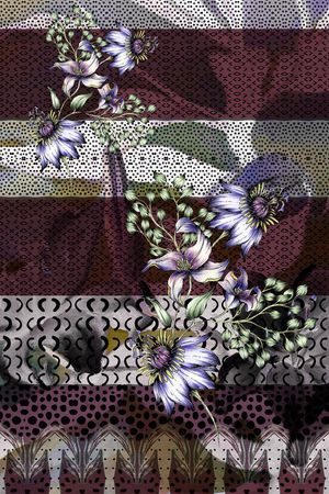 民族风印花华亿平台图片