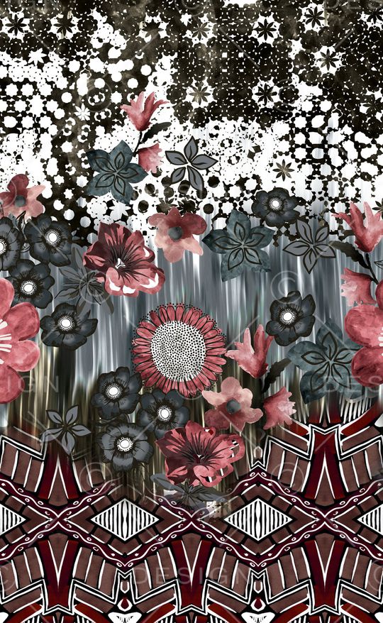 民族风印花华亿平台图片