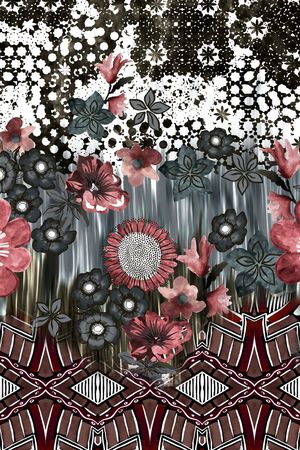 民族风印花华亿平台图片