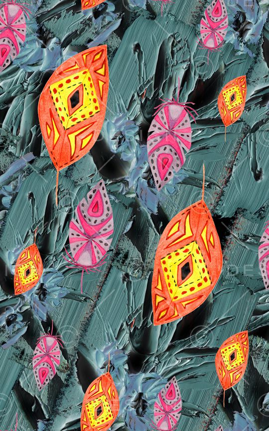 民族风印花华亿平台图片