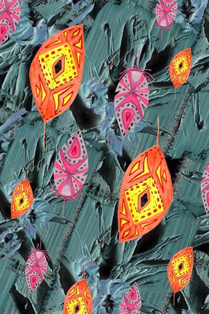 民族风印花华亿平台图片