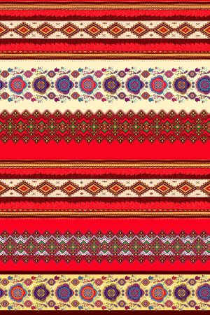 条纹印花华亿平台图片