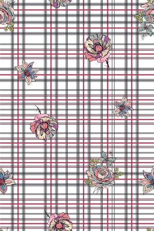 条纹印花华亿平台图片