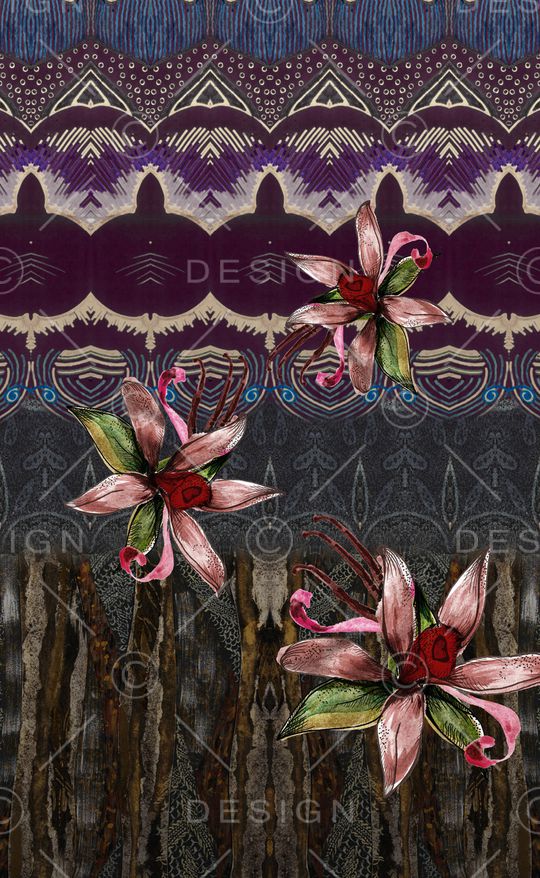 民族风印花华亿平台图片