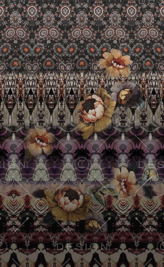 民族风印花华亿平台图片