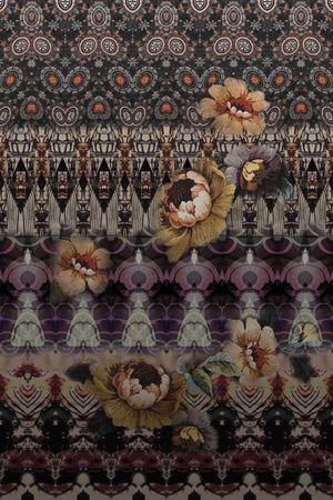 民族风印花华亿平台图片