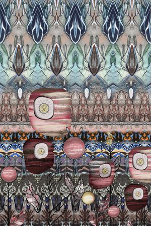 民族风印花华亿平台图片