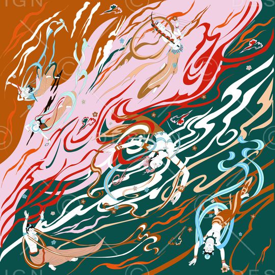 方巾印花华亿平台图片