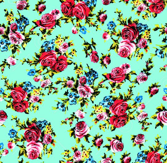 动物花卉印花华亿平台图片