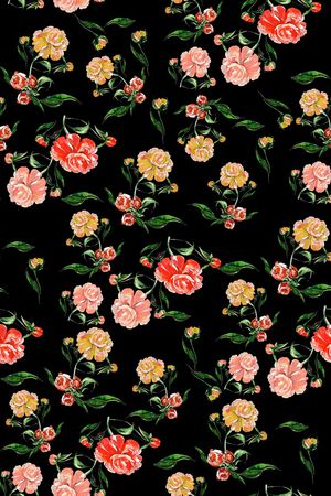 小碎花印花华亿平台图片