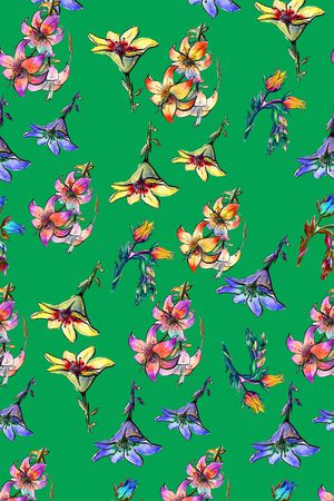 小碎花印花华亿平台图片